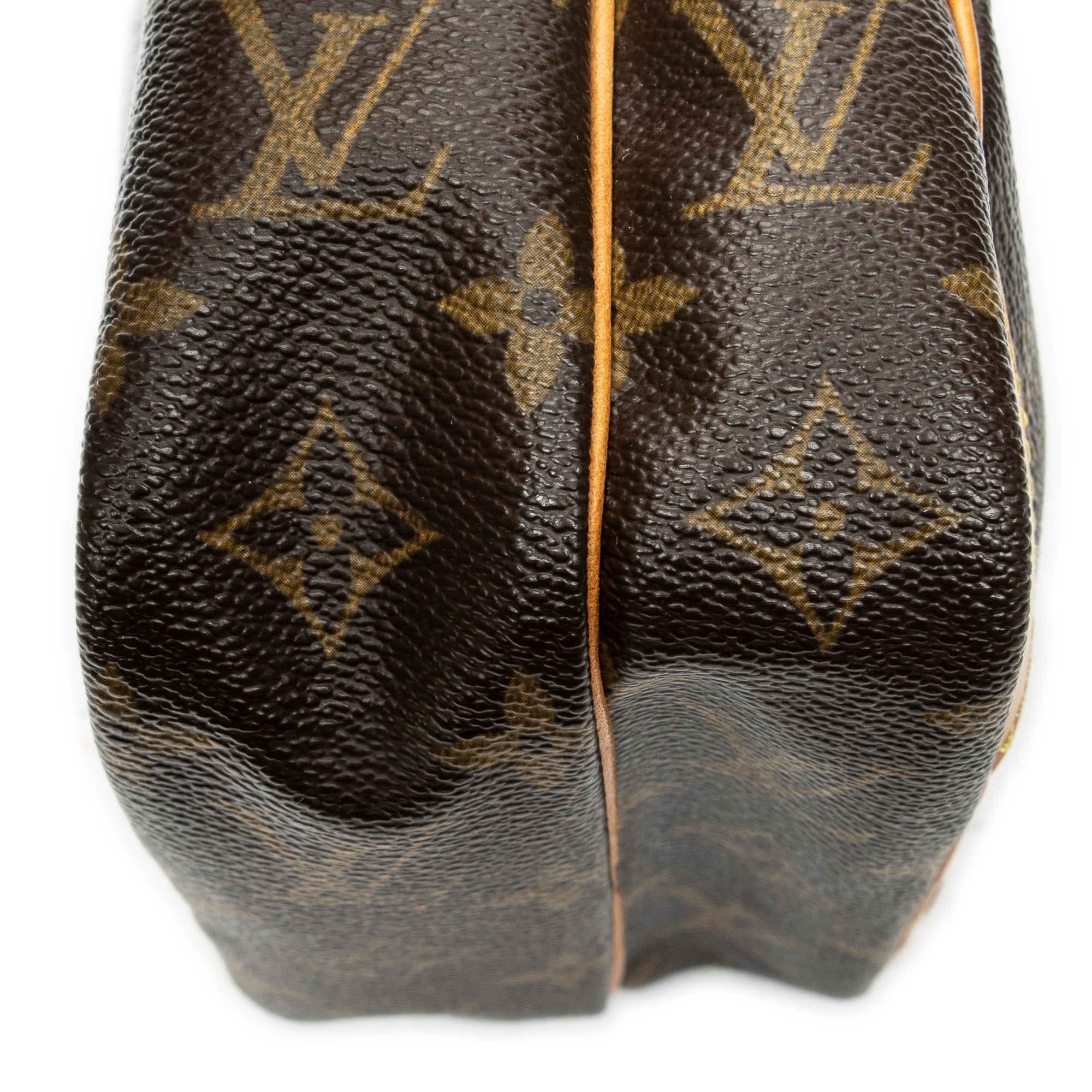 Sac bandoulière Amazone PM en toile Monogram marron
