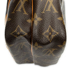 Sac bandoulière Amazone PM en toile Monogram marron