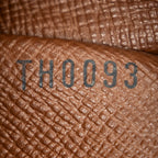 Sac bandoulière Amazone PM en toile Monogram marron