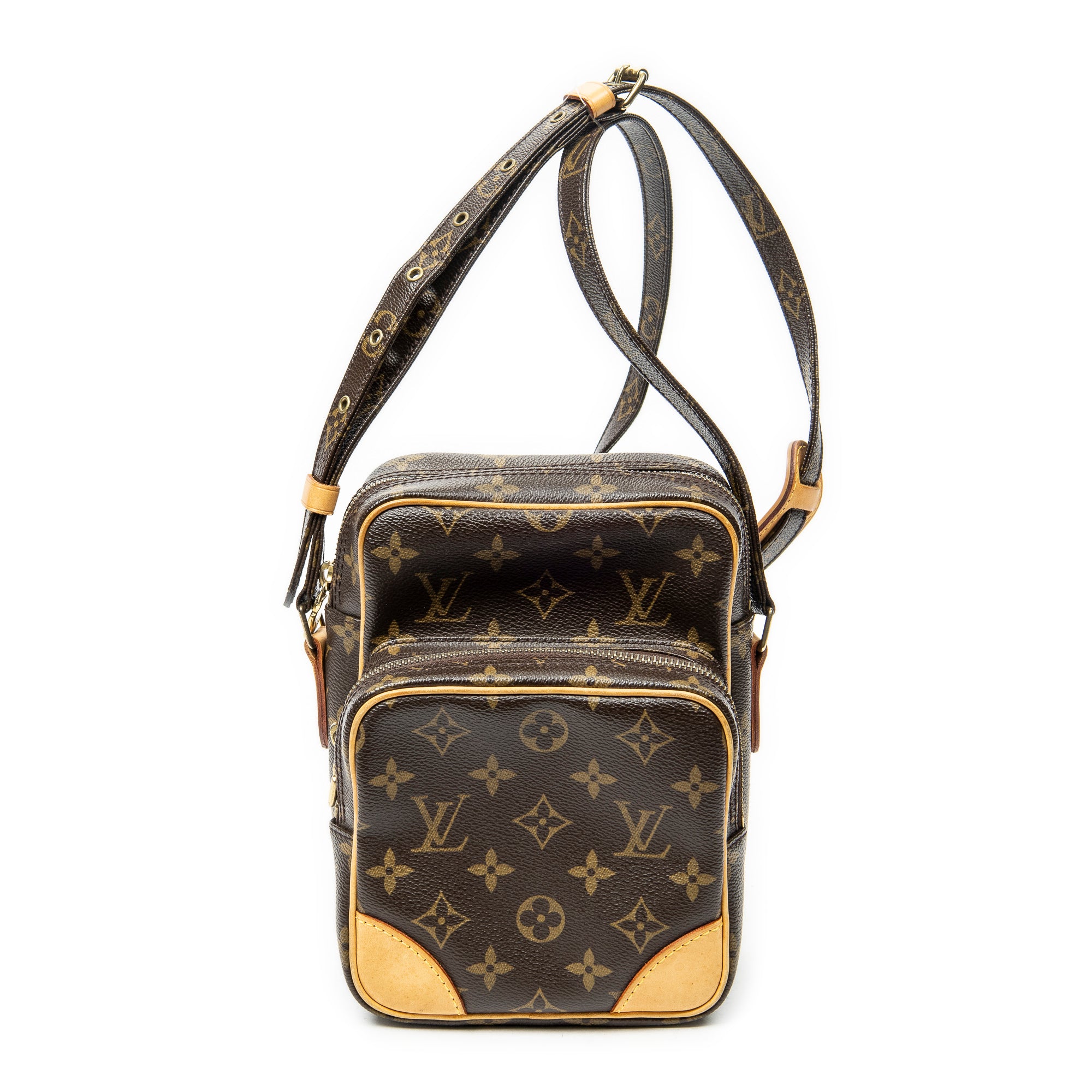 Shoulder Bag Amazone PM Brown Monogram Canvas