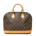 Handbag Alma PM Brown Monogram Canvas