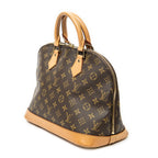 Handbag Alma PM Brown Monogram Canvas