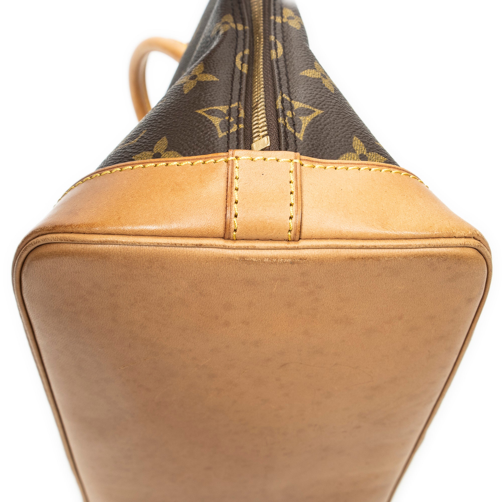 Handbag Alma PM Brown Monogram Canvas