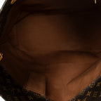 Shoulder Bag Cabas Alto Brown Monogram Canvas