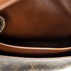 Shoulder Bag Cartouchiere MM Brown Monogram Canvas