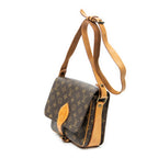 Shoulder Bag Cartouchiere MM Brown Monogram Canvas