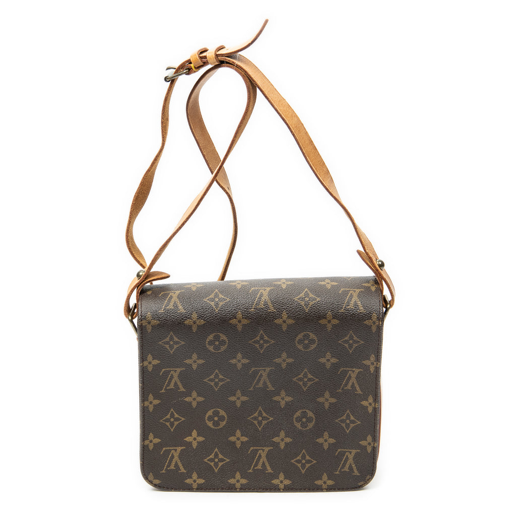 Shoulder Bag Cartouchiere MM Brown Monogram Canvas