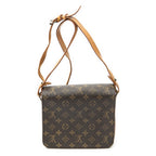 Shoulder Bag Cartouchiere MM Brown Monogram Canvas