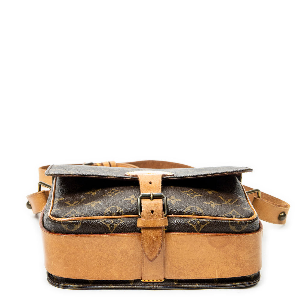 Shoulder Bag Cartouchiere MM Brown Monogram Canvas