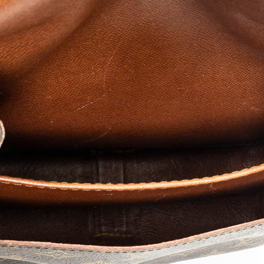 Shoulder Bag Cartouchiere MM Brown Monogram Canvas