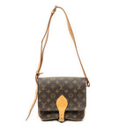 Shoulder Bag Cartouchiere MM Brown Monogram Canvas