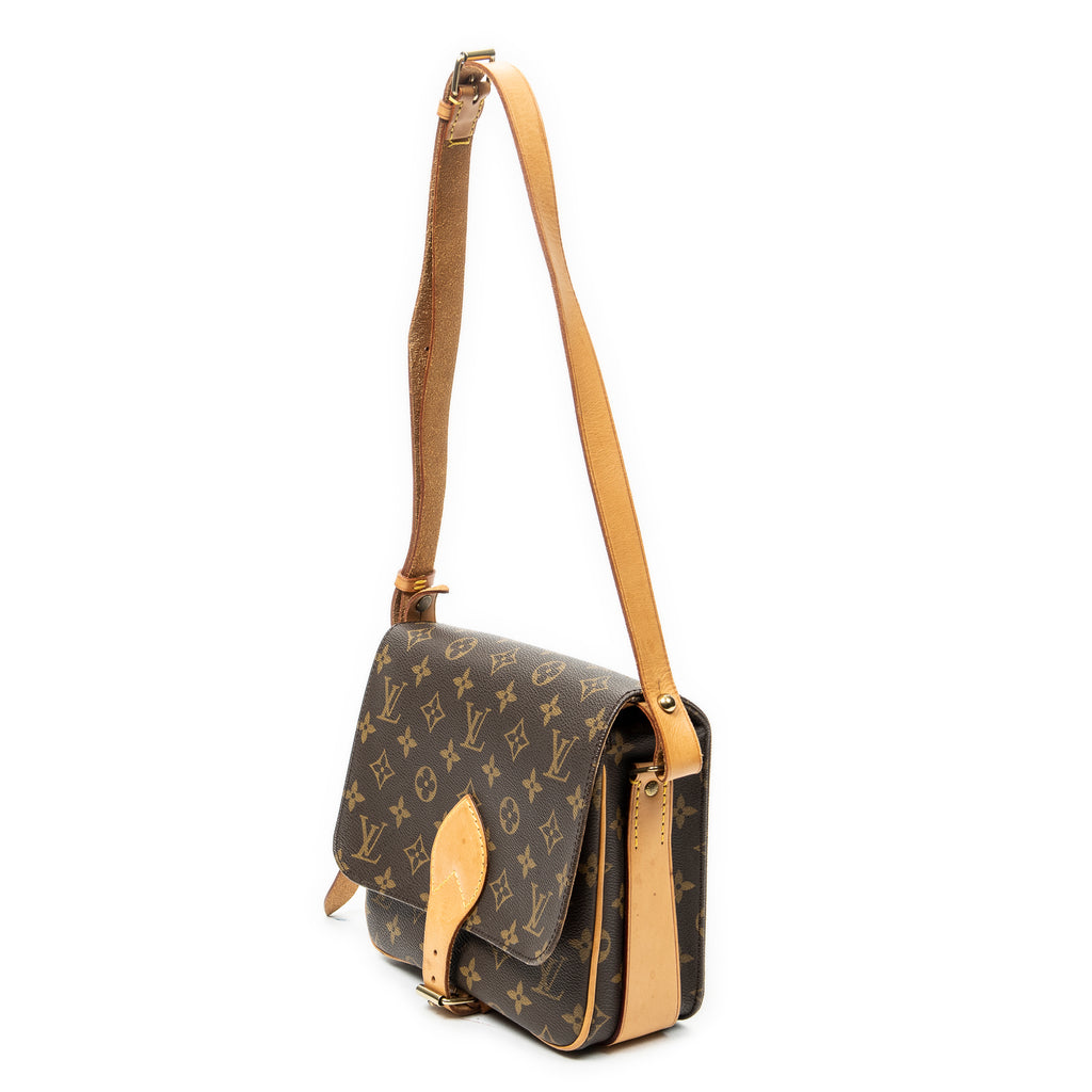 Shoulder Bag Cartouchiere MM Brown Monogram Canvas