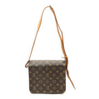 Shoulder Bag Cartouchiere MM Brown Monogram Canvas