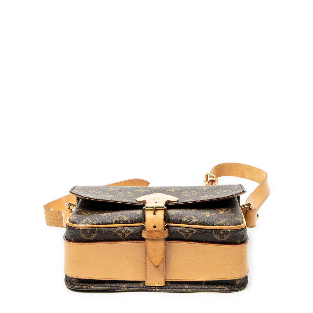 Shoulder Bag Cartouchiere MM Brown Monogram Canvas