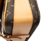 Shoulder Bag Cartouchiere MM Brown Monogram Canvas