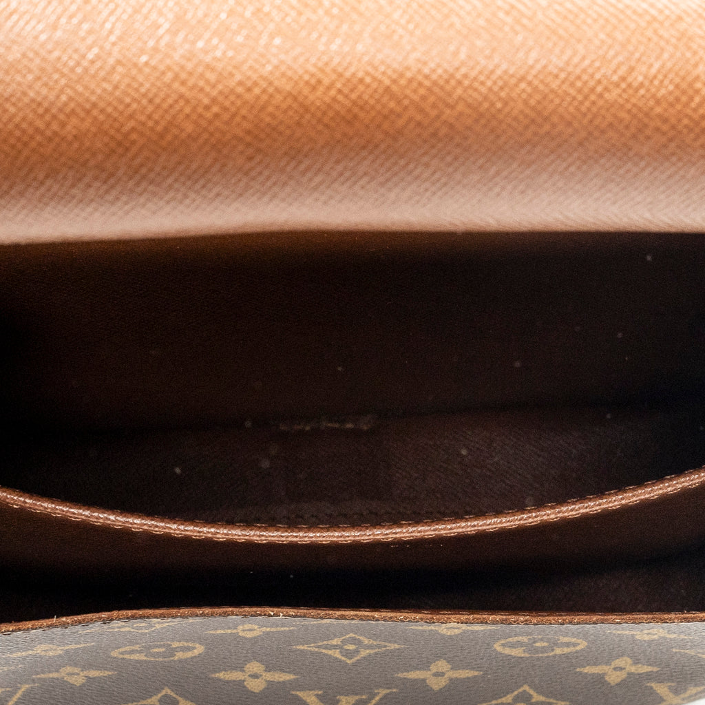 Shoulder Bag Cartouchiere MM Brown Monogram Canvas