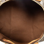 Handbag Speedy 35 Brown Monogram Canvas
