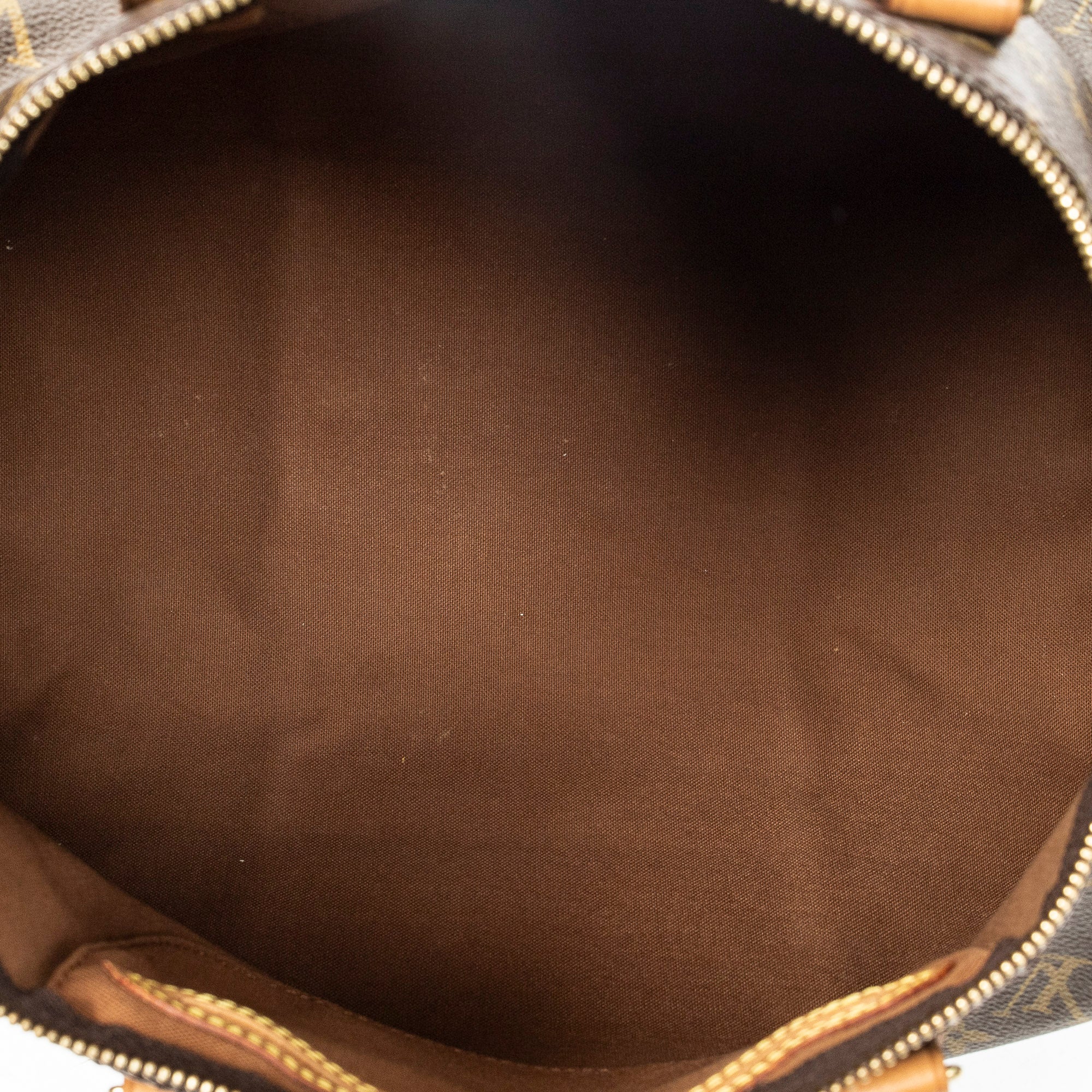 Handbag Speedy 35 Brown Monogram Canvas
