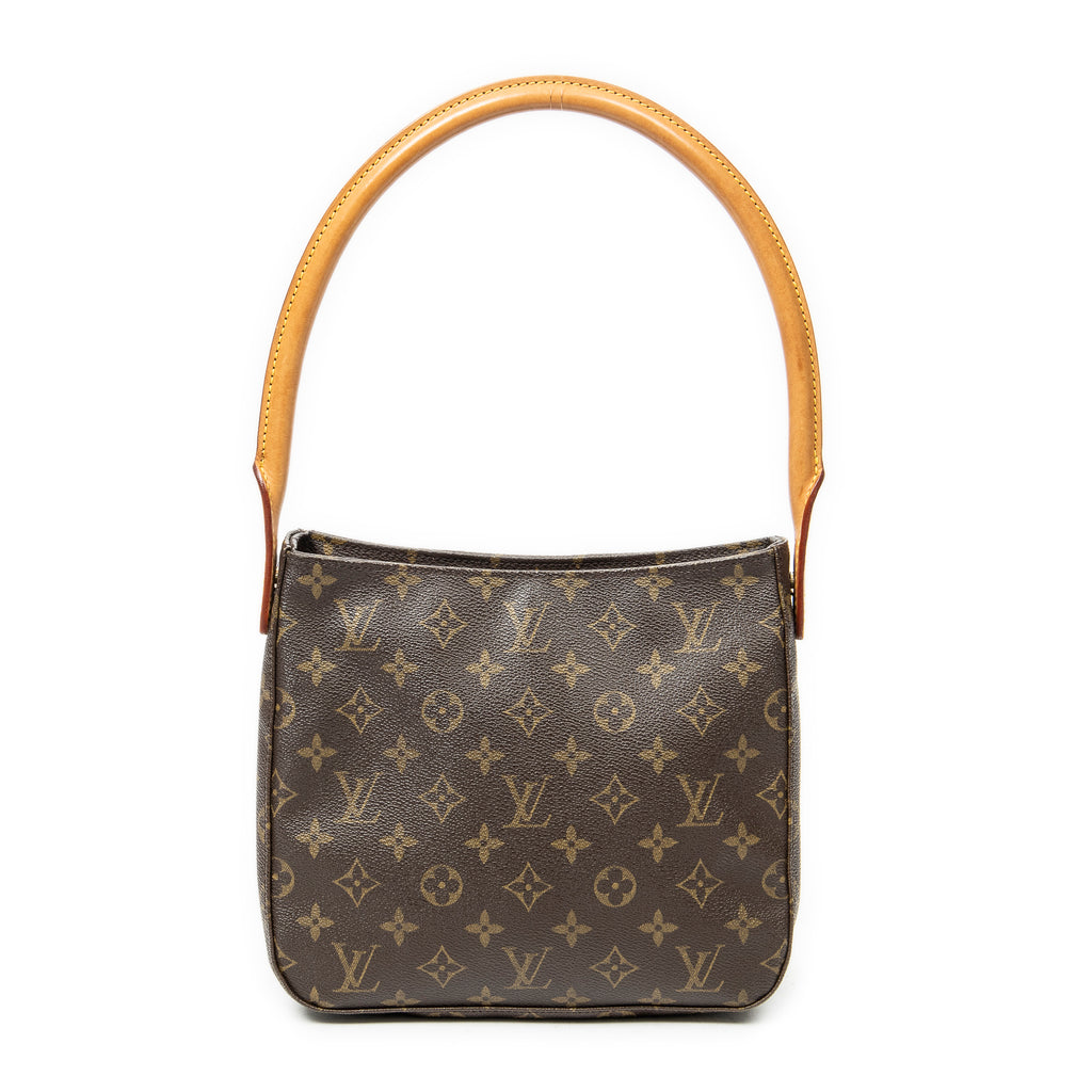 Shoulder Bag Looping MM Brown Monogram Canvas