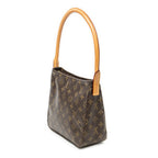 Shoulder Bag Looping MM Brown Monogram Canvas