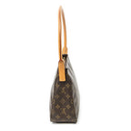 Shoulder Bag Looping MM Brown Monogram Canvas