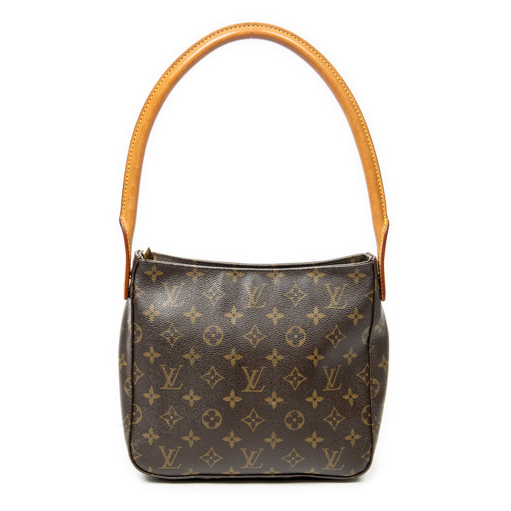 Shoulder Bag Looping MM Brown Monogram Canvas