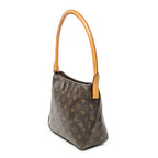 Shoulder Bag Looping MM Brown Monogram Canvas