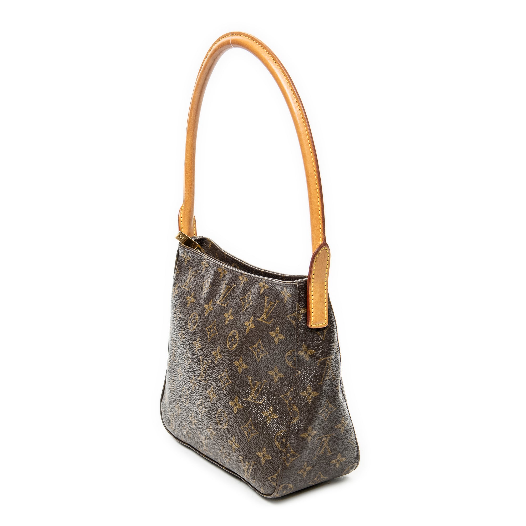 Shoulder Bag Looping MM Brown Monogram Canvas