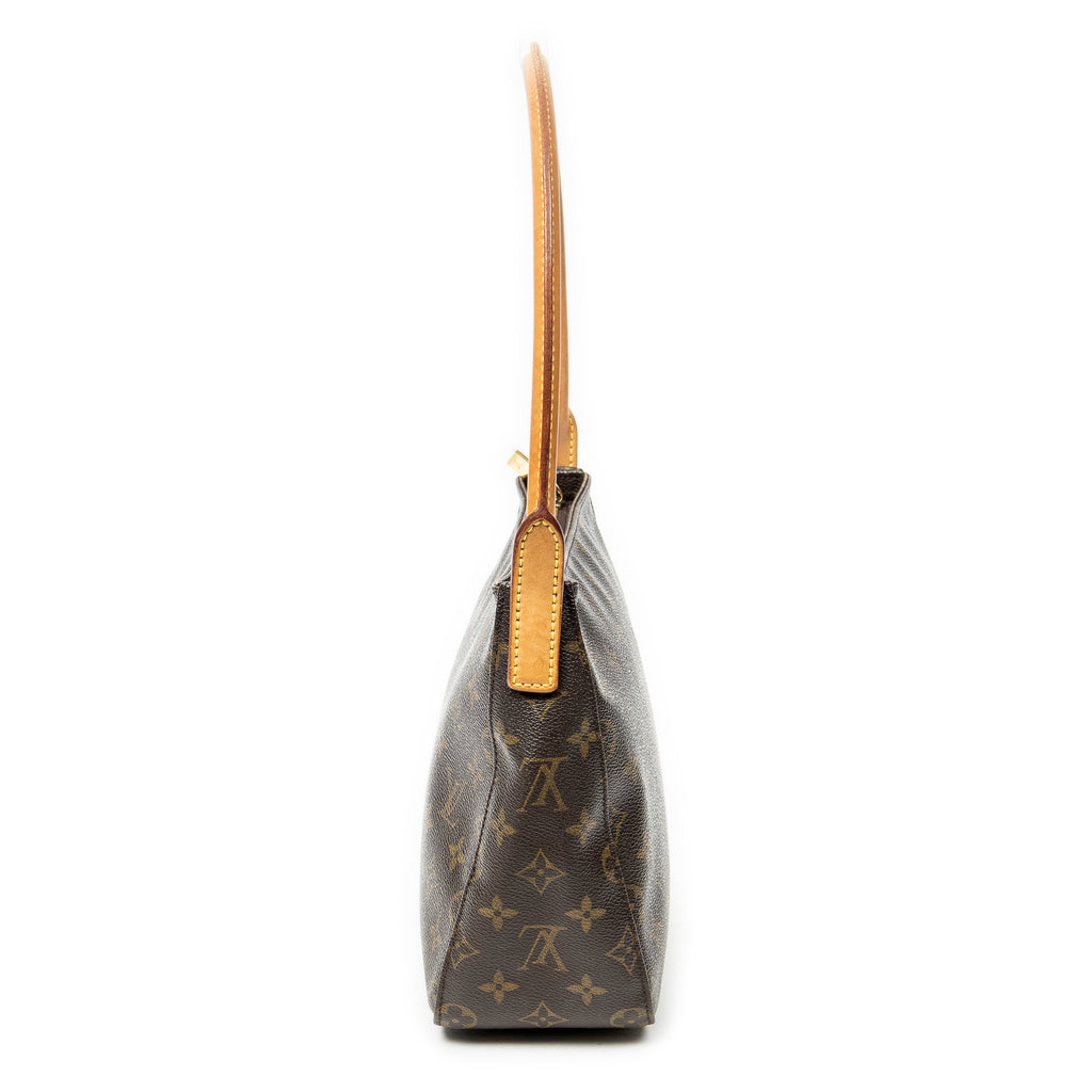 Shoulder Bag Looping MM Brown Monogram Canvas