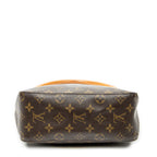 Shoulder Bag Looping MM Brown Monogram Canvas