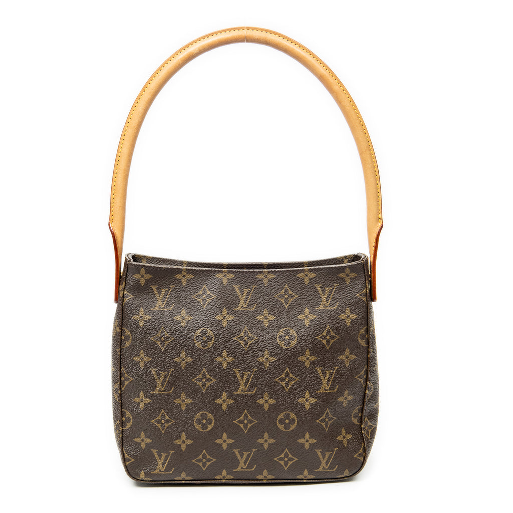 Shoulder Bag Looping MM Brown Monogram Canvas