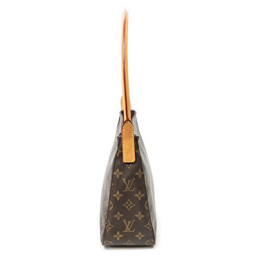 Shoulder Bag Looping MM Brown Monogram Canvas