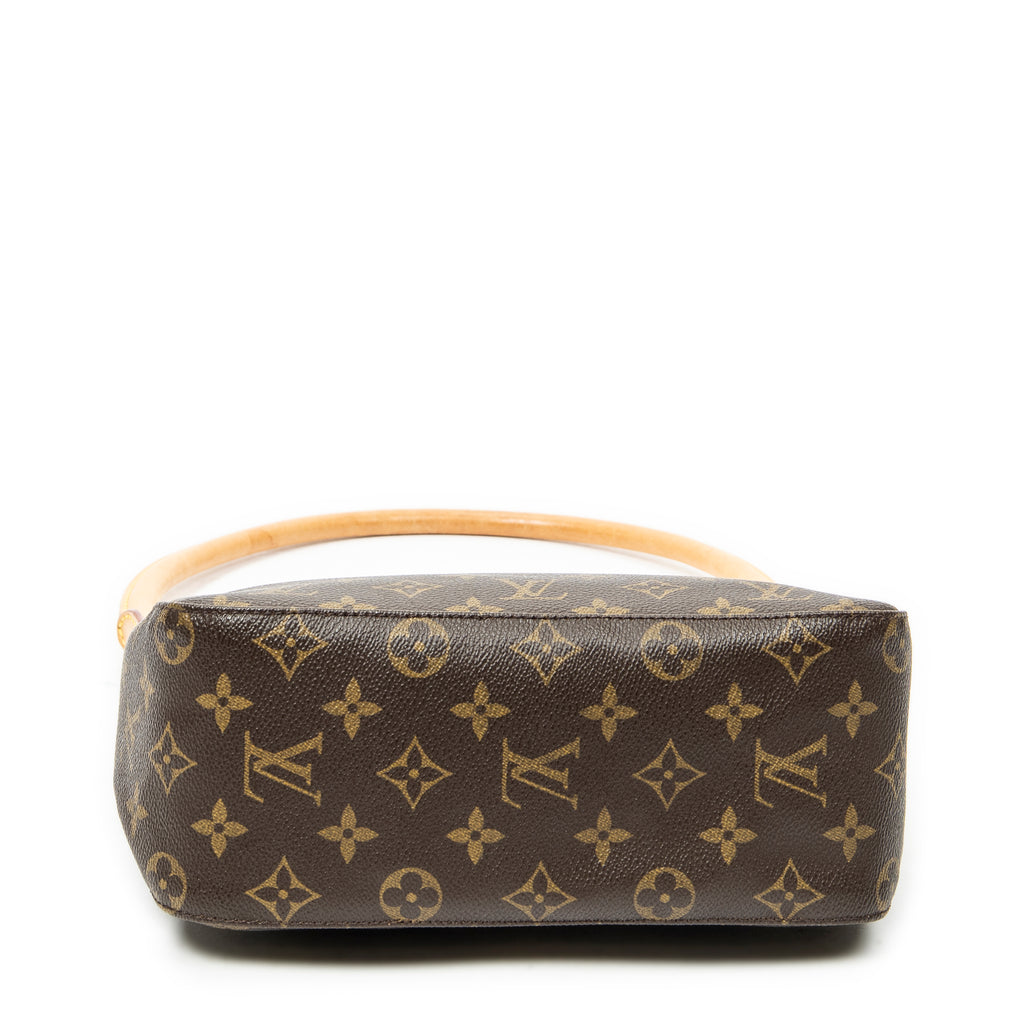 Shoulder Bag Looping MM Brown Monogram Canvas