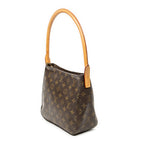 Shoulder Bag Looping MM Brown Monogram Canvas
