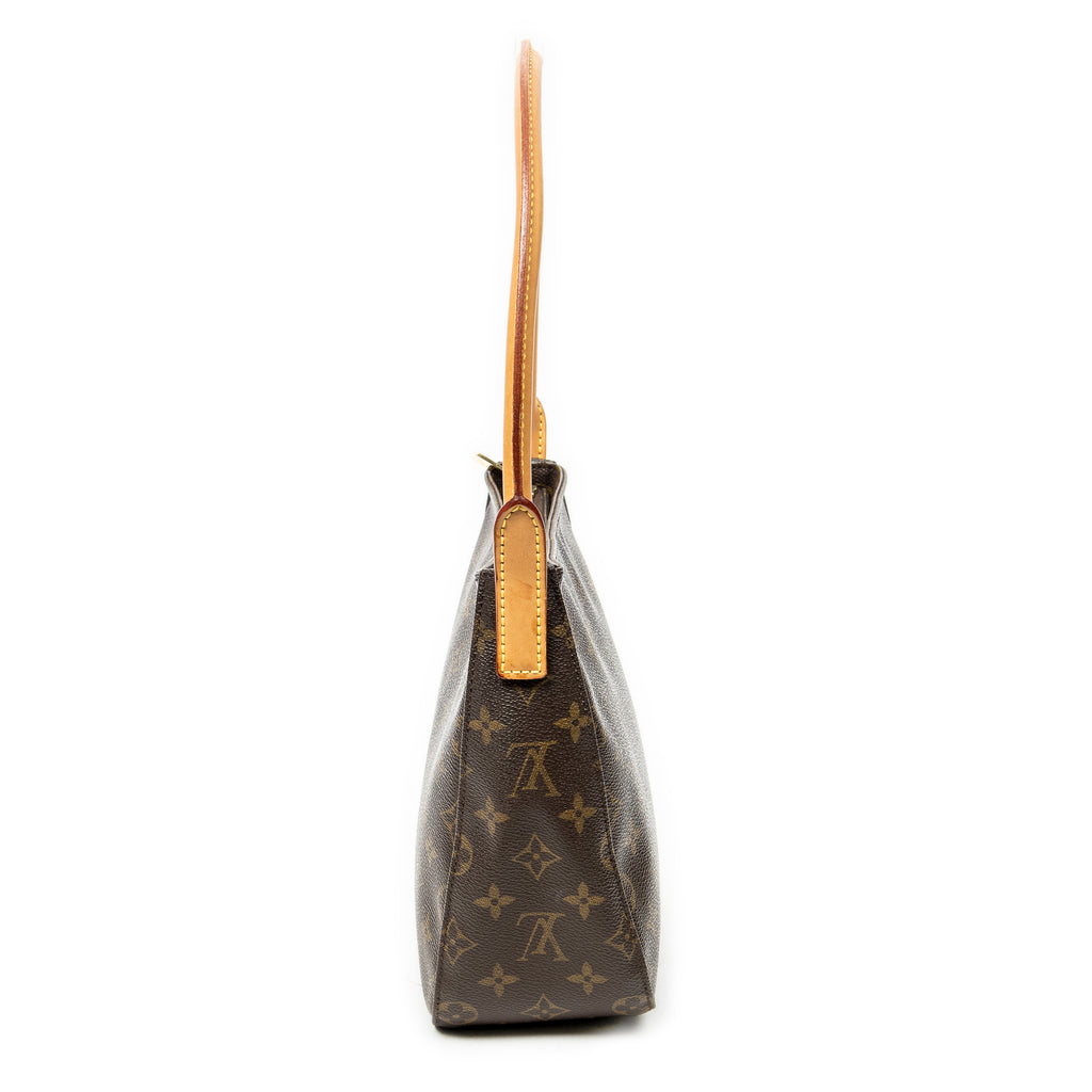 Shoulder Bag Looping MM Brown Monogram Canvas
