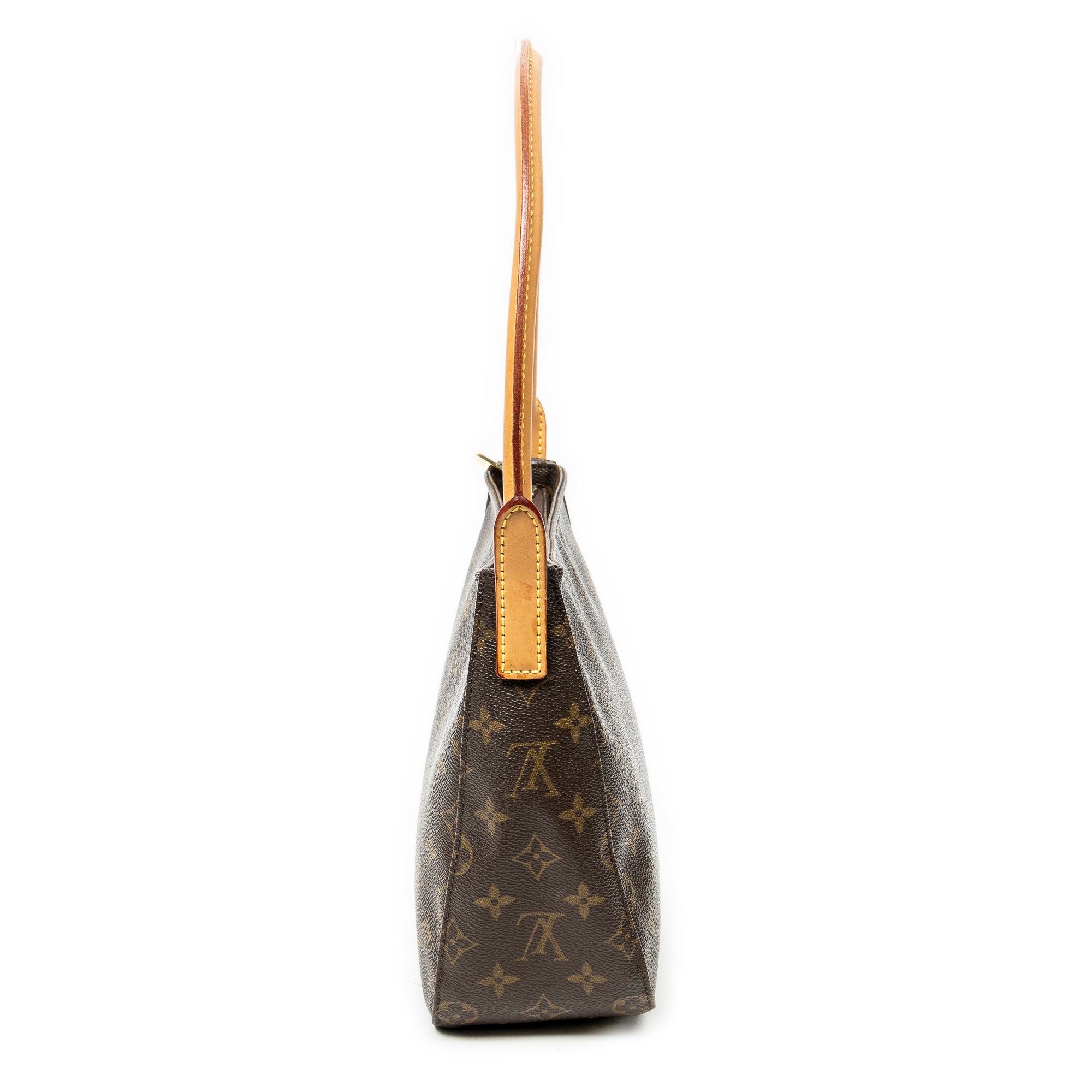 Shoulder Bag Looping MM Brown Monogram Canvas