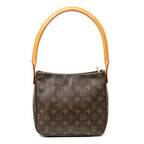 Shoulder Bag Looping MM Brown Monogram Canvas