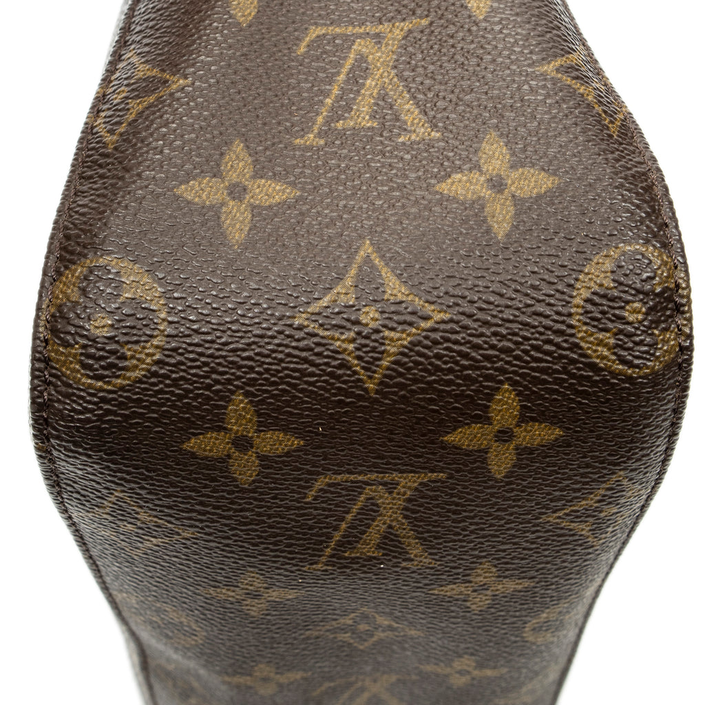 Shoulder Bag Looping MM Brown Monogram Canvas