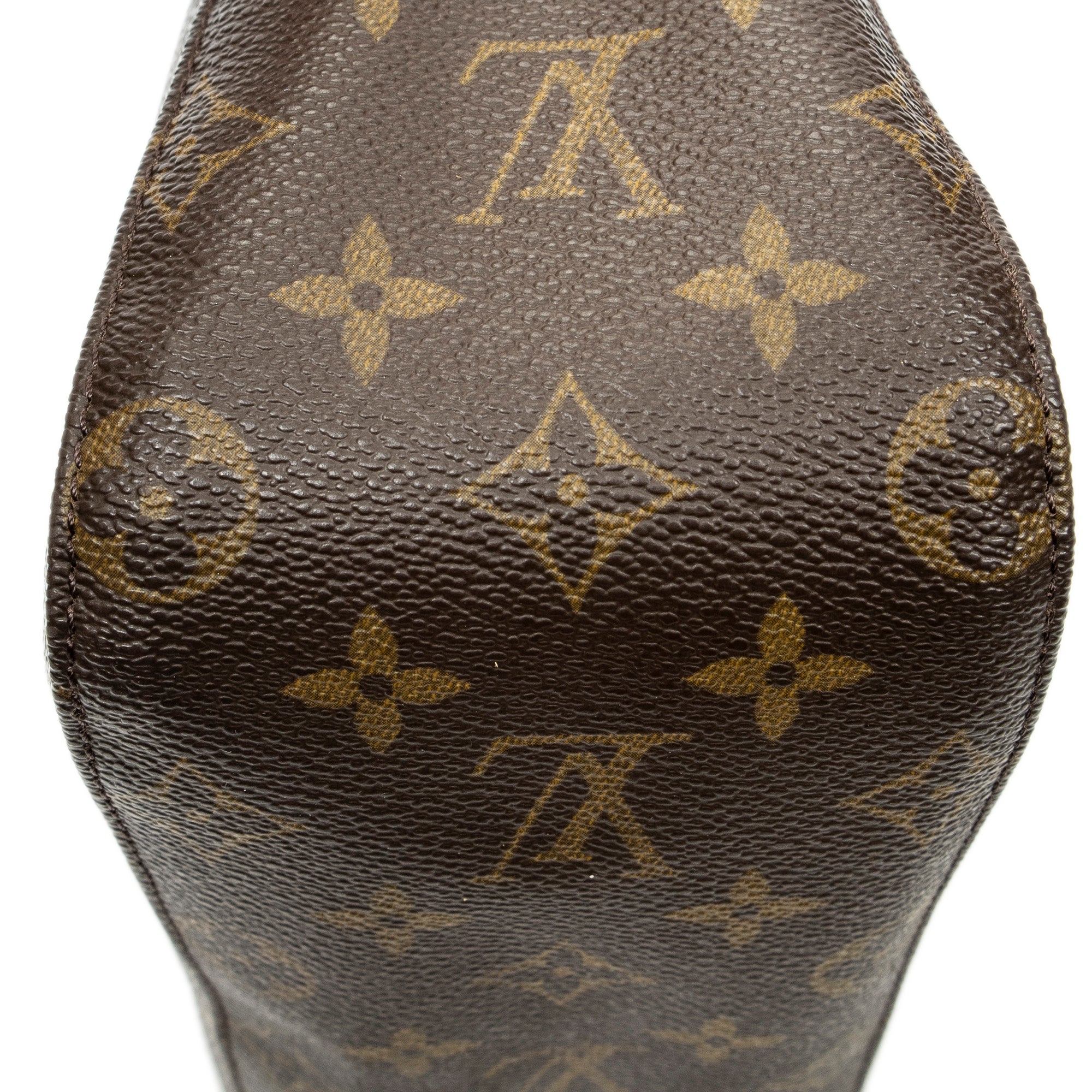 Shoulder Bag Looping MM Brown Monogram Canvas