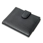 Wallet Timeless Compact Bifold Wallet Black Caviar Leather