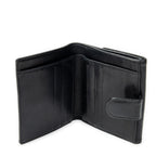 Wallet Timeless Compact Bifold Wallet Black Caviar Leather