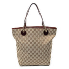 Bolso de hombro Eclipse Tall Tote Lona Monogram Maroon