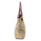 Shoulder Bag Eclipse Tall Tote Raspberry Pink Monogrammed Canvas