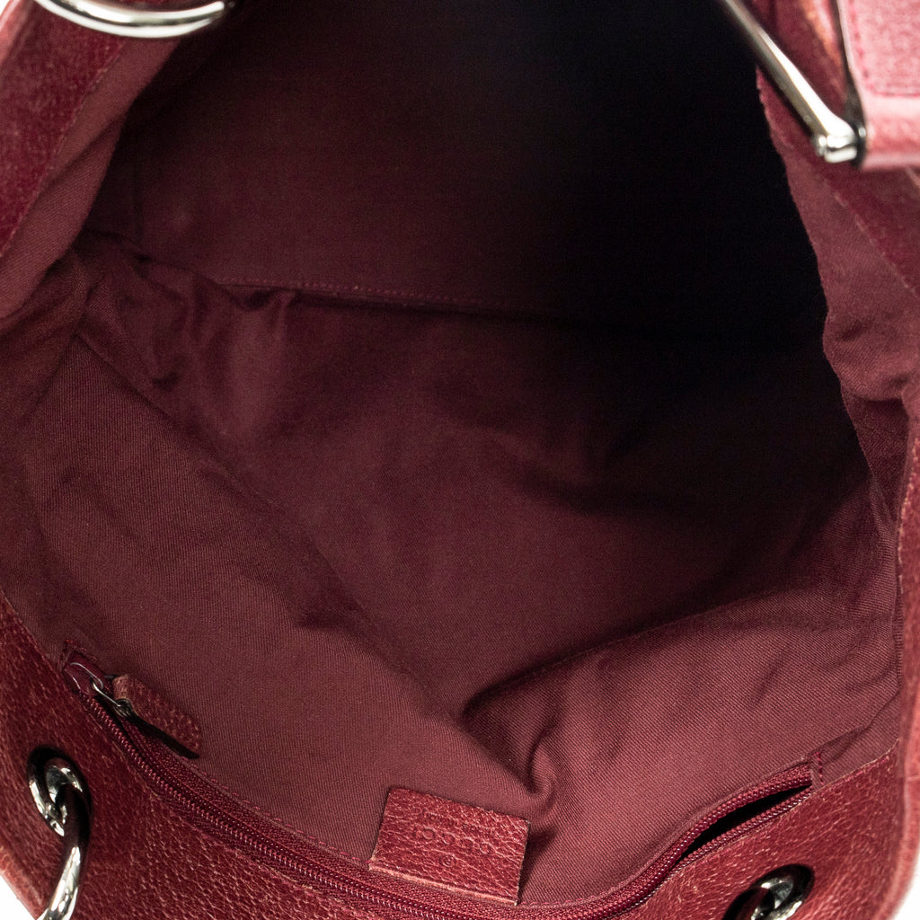 Shoulder Bag Eclipse Tall Tote Raspberry Pink Monogrammed Canvas