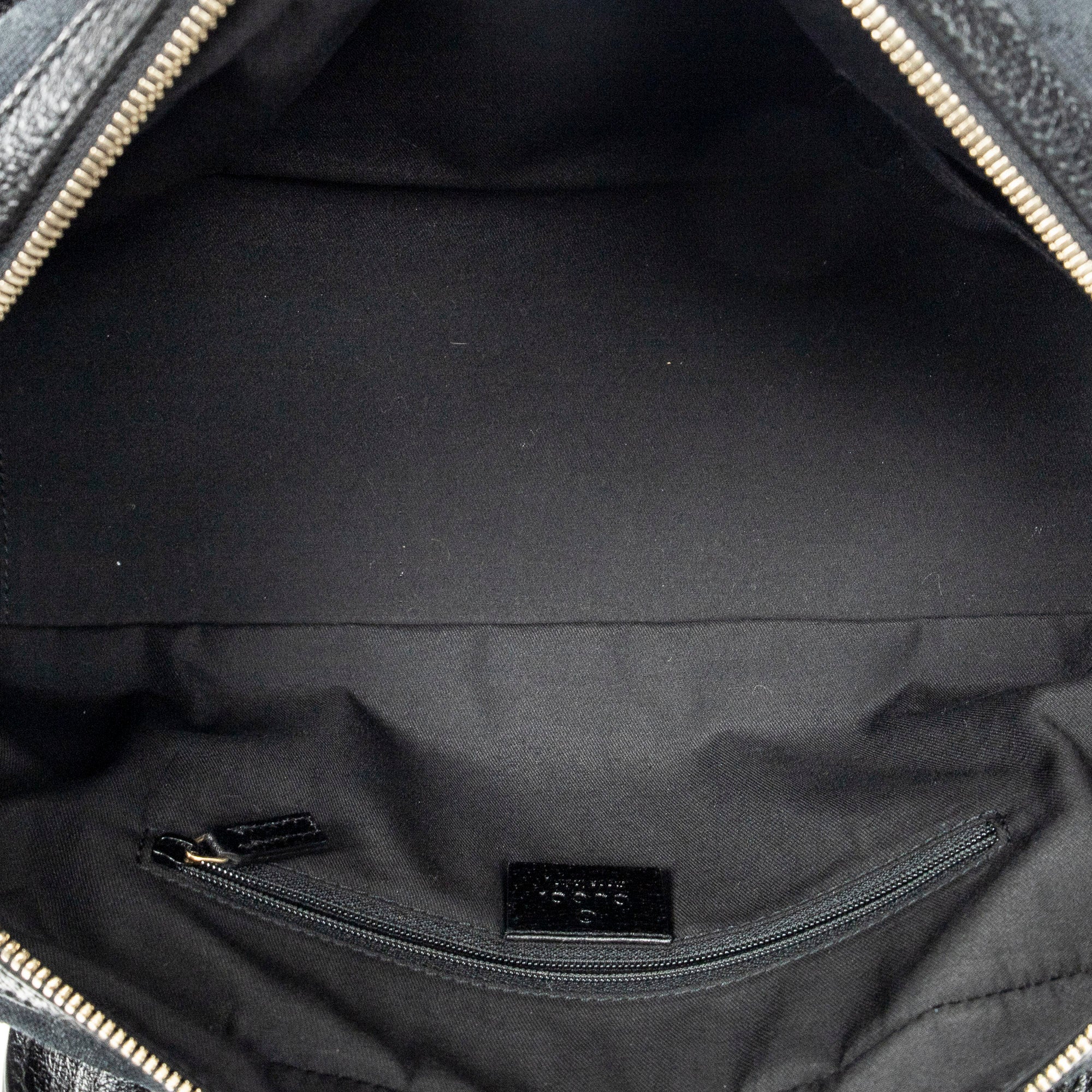 Shoulder Bag Web Princy Boston Black Monogrammed Canvas