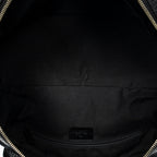 Shoulder Bag Web Princy Boston Black Monogrammed Canvas