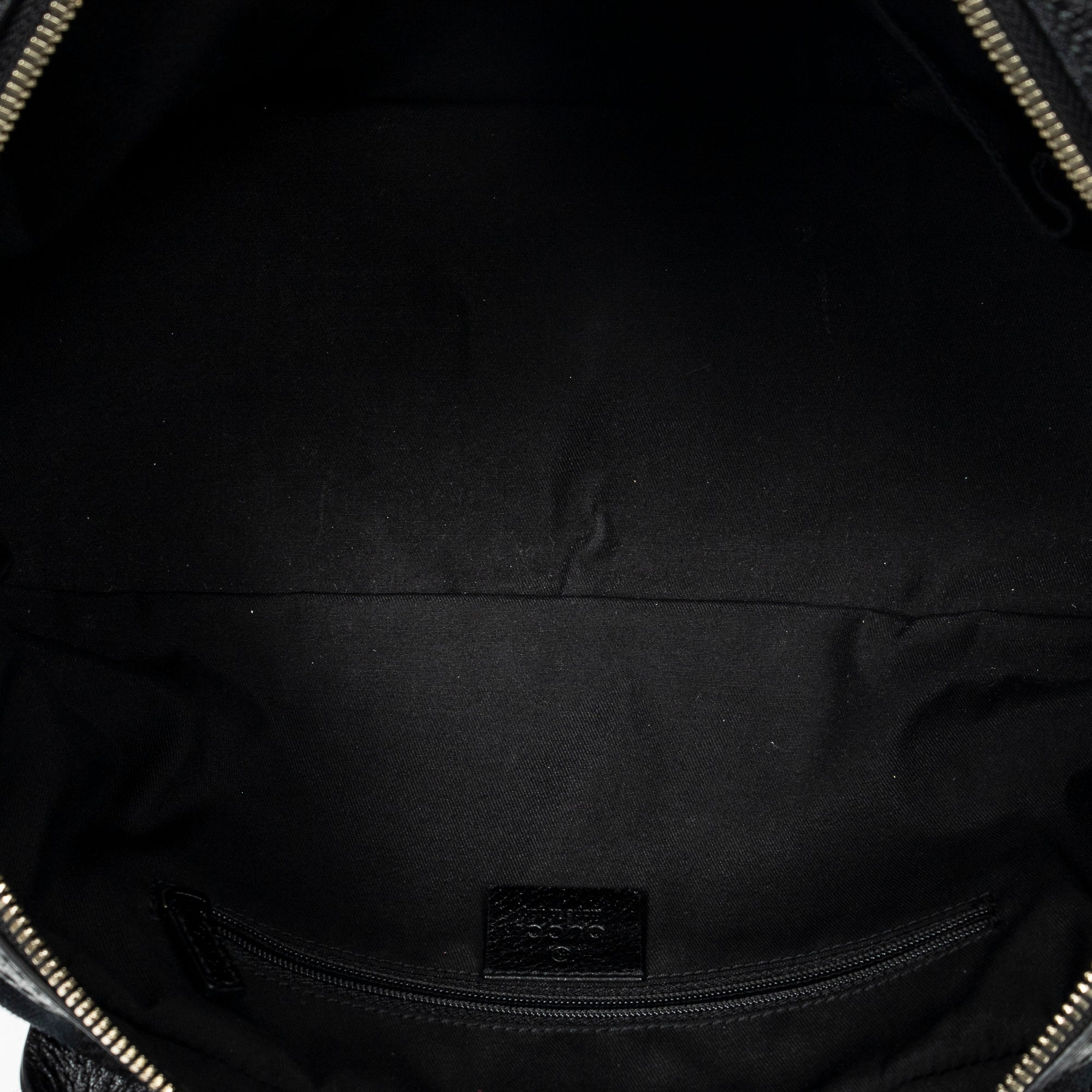 Shoulder Bag Web Princy Boston Black Monogrammed Canvas