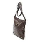 Shoulder Bag Abbey Crossbody Dark Brown Guccissima Leather