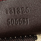 Shoulder Bag Abbey Crossbody Dark Brown Guccissima Leather