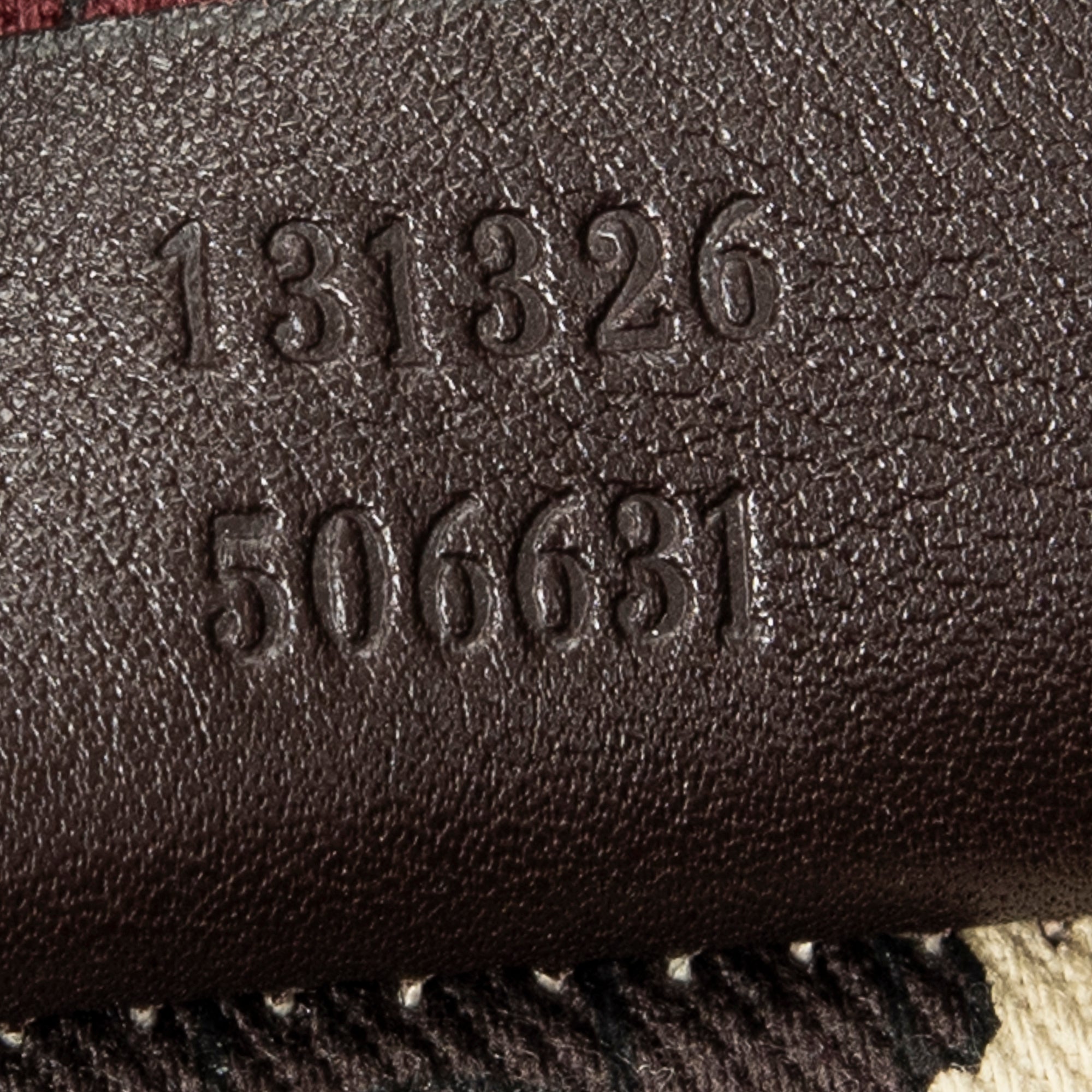 Shoulder Bag Abbey Crossbody Dark Brown Guccissima Leather